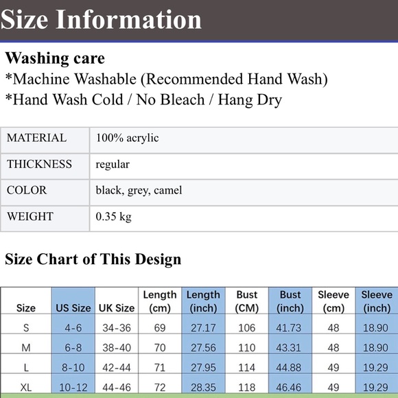 GRACEY’S // Color Block Oversized Pullover Sweater - Picture 4 of 4